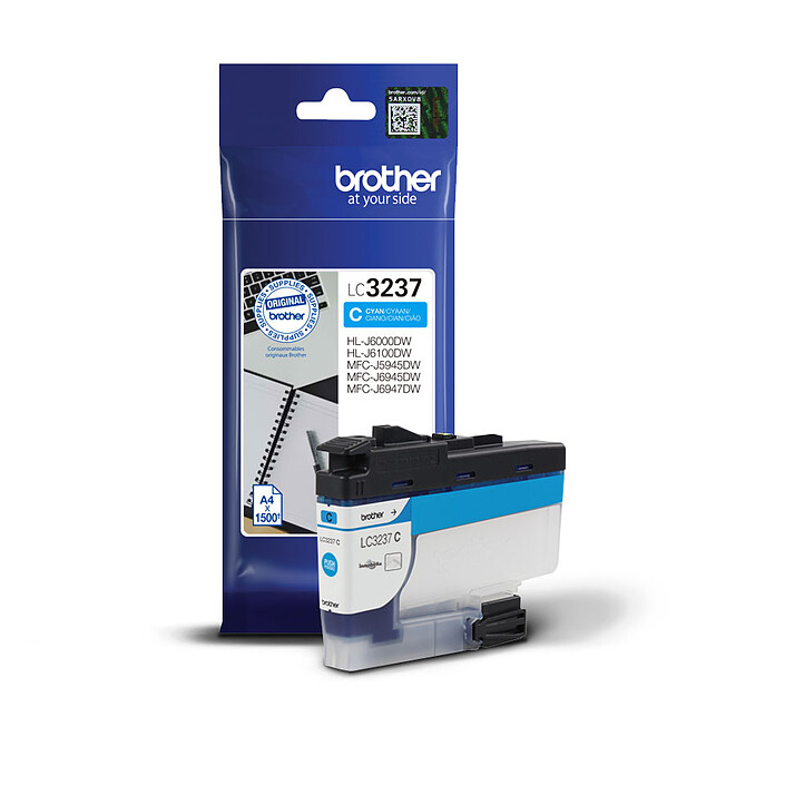 Review Brother LC3237C (Cyan)