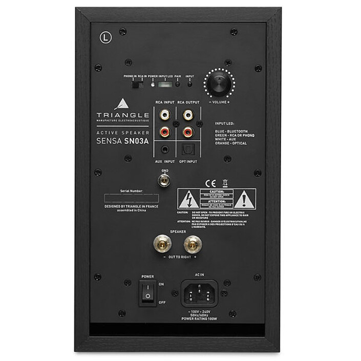 Acheter Triangle Sensa SN03A Noir Mat