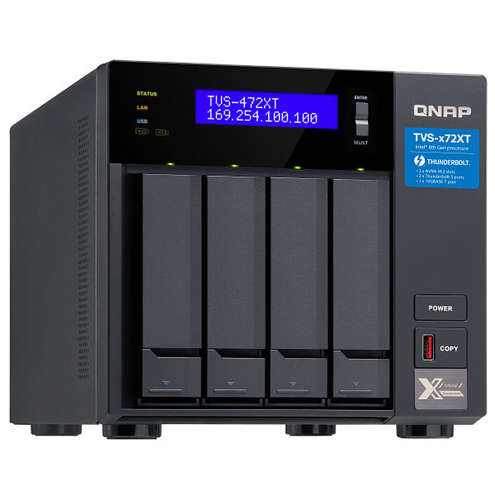 Review QNAP TVS-472XT-PT-4G