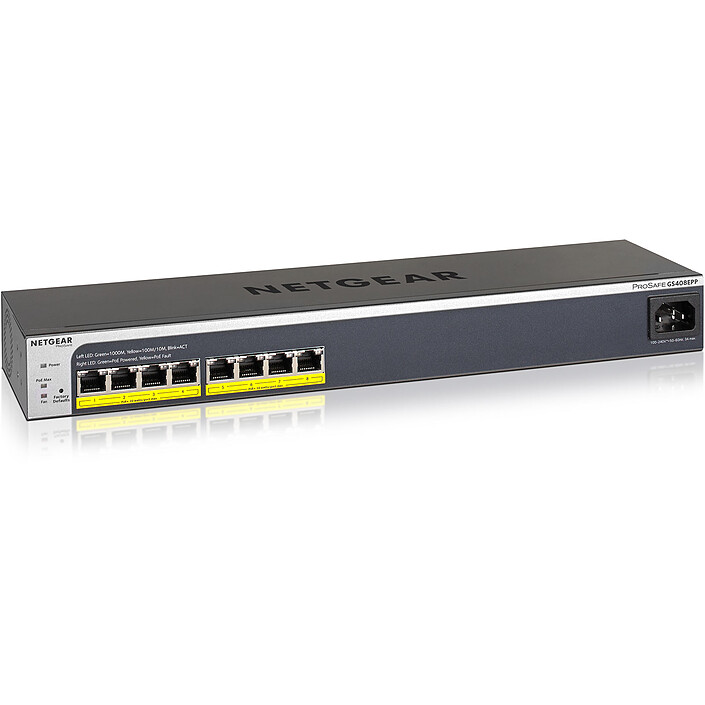 Netgear Easy-Mount GS408EPP