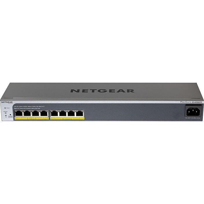 Avis Netgear Easy-Mount GS408EPP