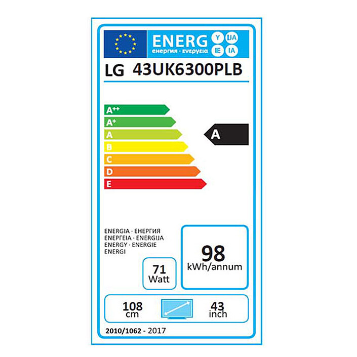 LG 43UK6300 pas cher
