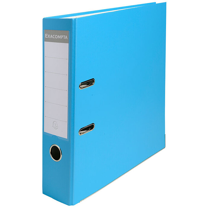 Exacompta Classeur à levier 80mm Bleu clair