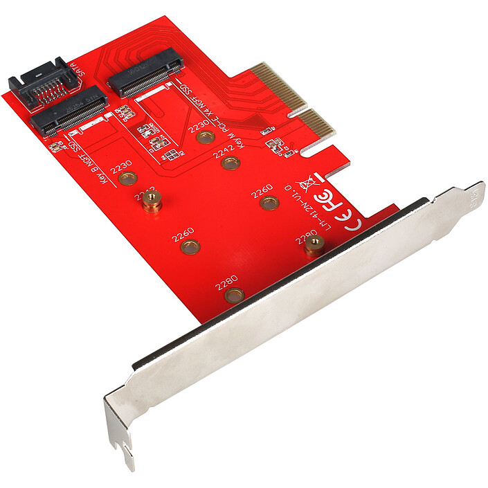 Avis i-tec PCI-E 2x M.2 Card (PCE2M2)