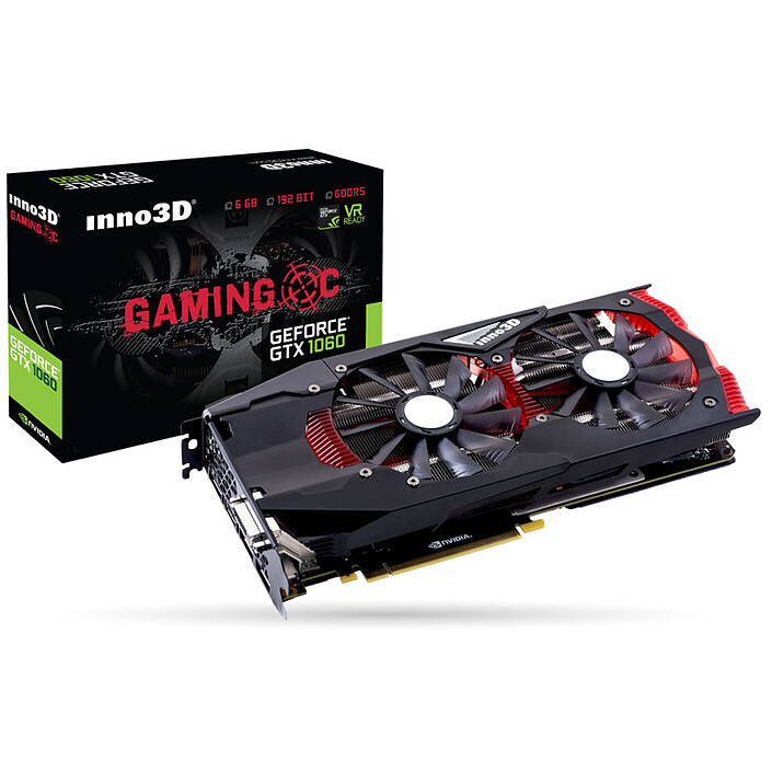INNO3D GeForce GTX 1060 GAMING OC (N1060-8SDN-N5GNX)