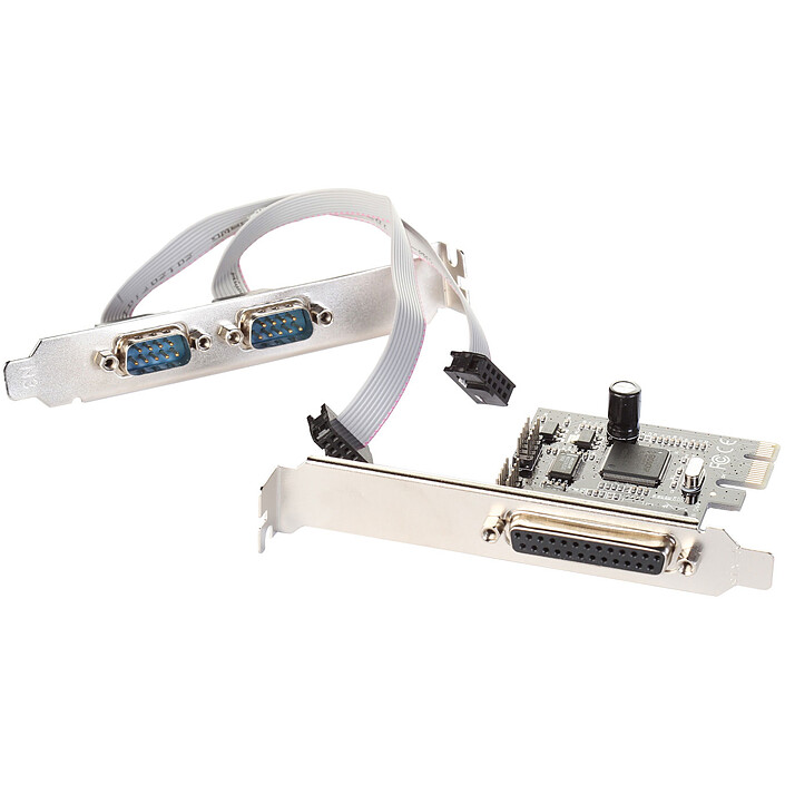 i-tec PCI-Express Card 2x Serial RS232 + 1x Parallel DB25 (PCE2S1)