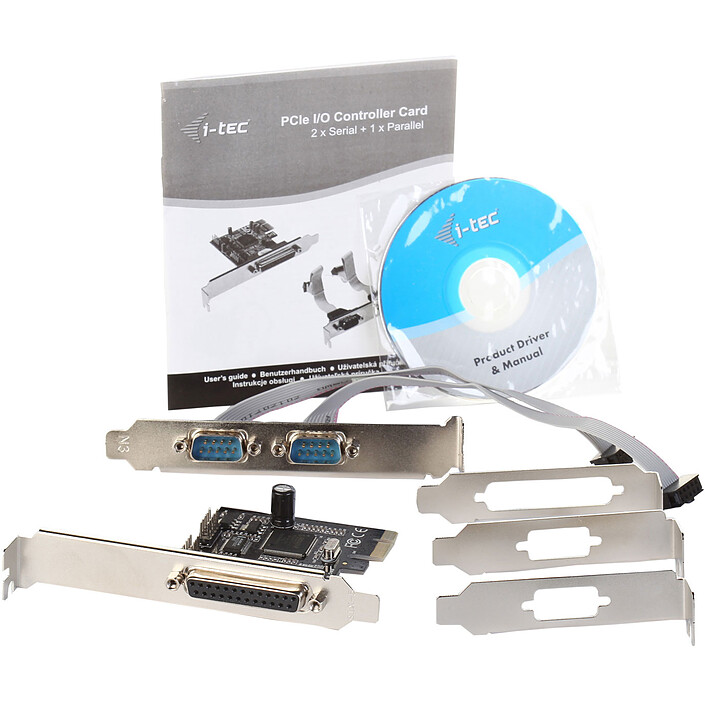 Acheter i-tec PCI-Express Card 2x Serial RS232 + 1x Parallel DB25 (PCE2S1)