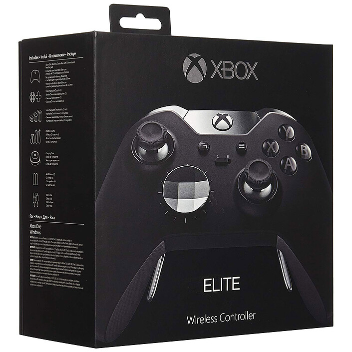 Microsoft Xbox One Elite Wireless Controller Noir pas cher
