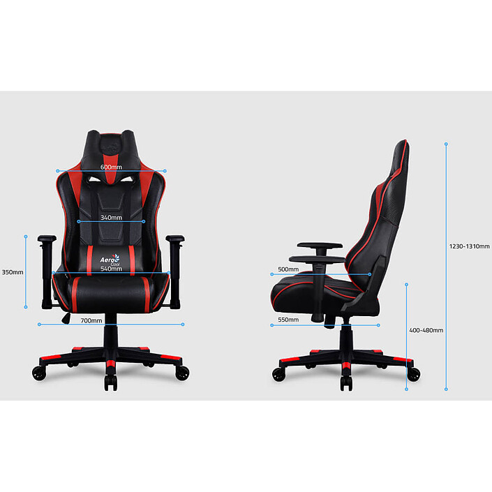 Aerocool AC220 AIR Rouge pas cher