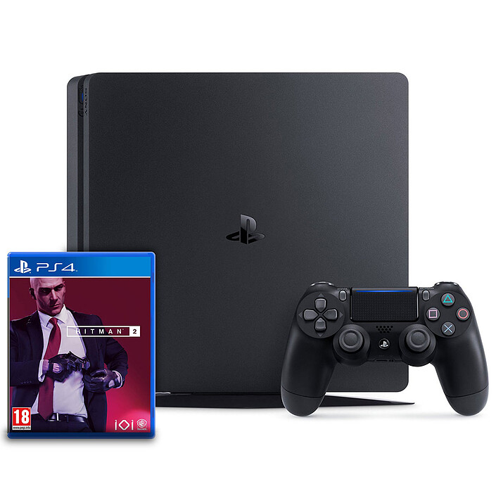 Sony PlayStation 4 Slim (500 Go) + Hitman 2