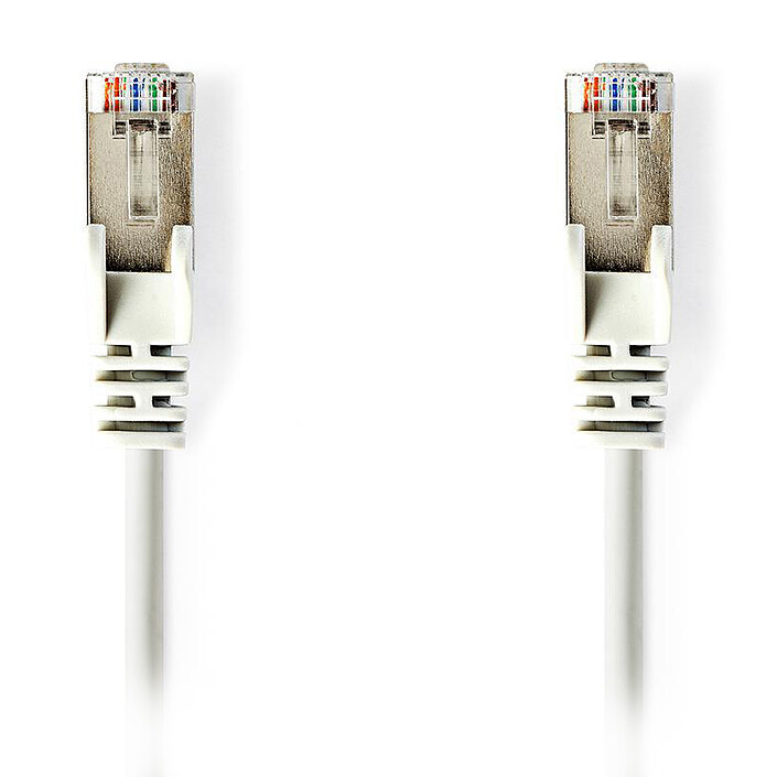 Nedis Câble RJ45 catégorie 5e SF/UTP 2 m (Blanc)