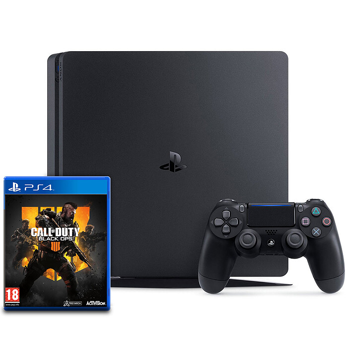 Sony PlayStation 4 Slim (500 Go) + Call of Duty : Black Ops 4
