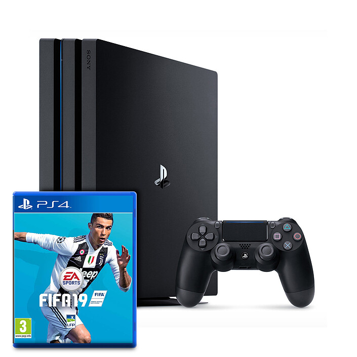 Sony PlayStation 4 Pro (1 To) + FIFA 19