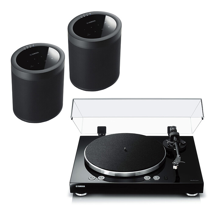 Yamaha MusicCast VINYL 500 Black + Yamaha MusicCast 20 Black