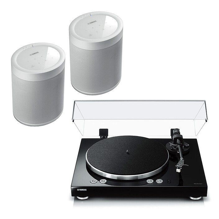 Yamaha MusicCast VINYL 500 Noir + Yamaha MusicCast 20 Blanc