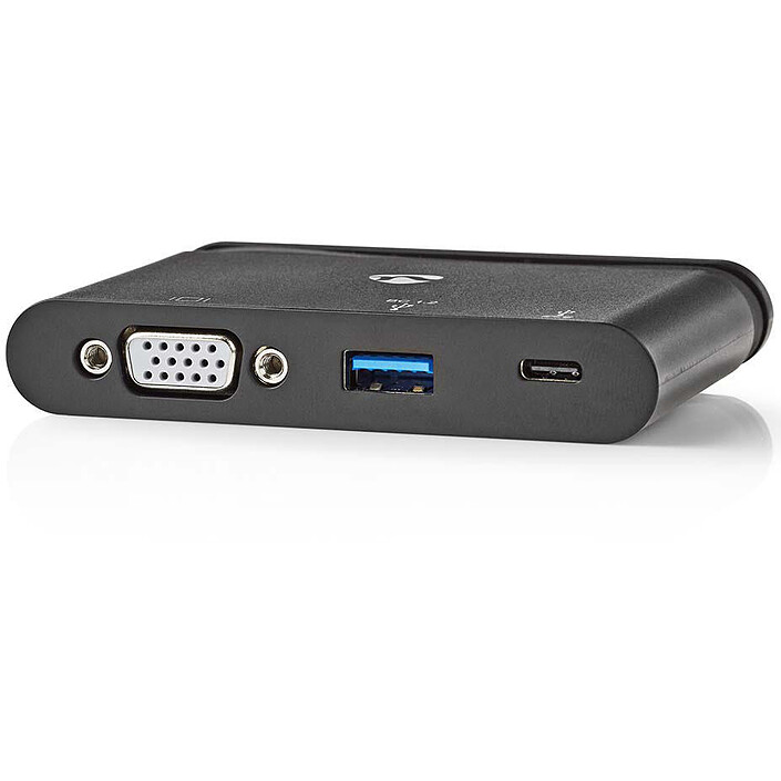 Nedis Station d'accueil et réplicateur de ports USB-C
