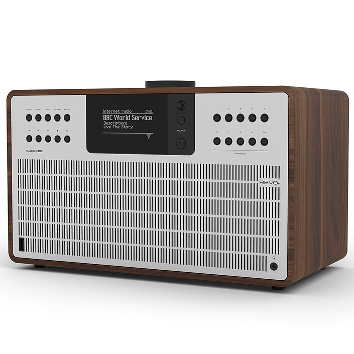 Revo SuperCD Noyer/Argent