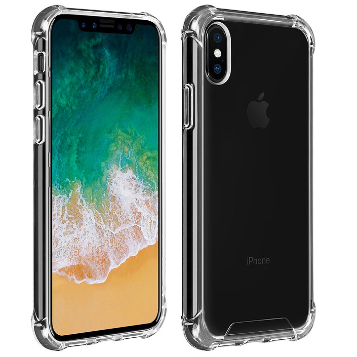 Akashi Coque TPU Angles Renforcés Apple iPhone Xs / X