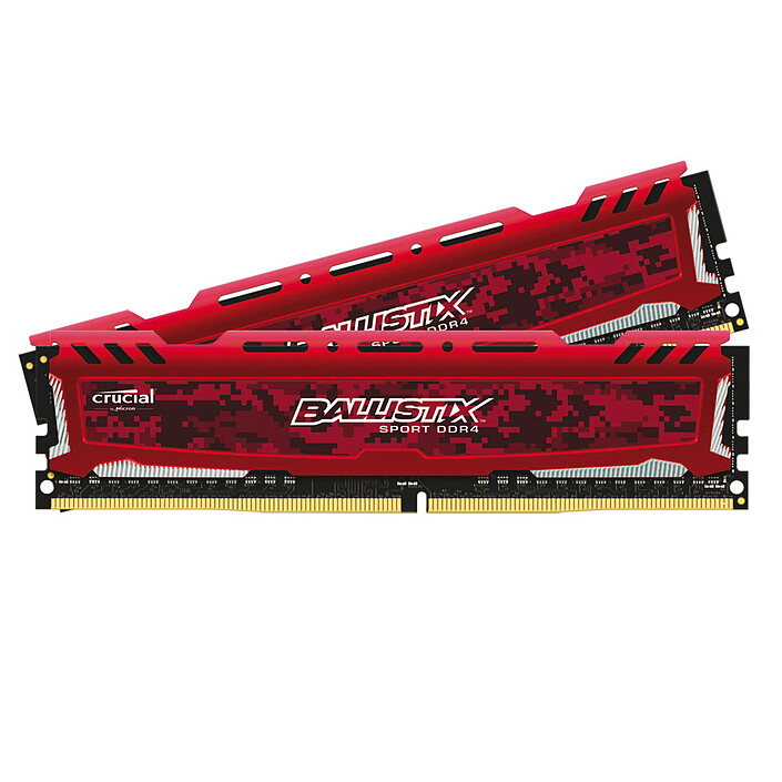 Ballistix Sport LT 32GB (2 x 16GB) DDR4 2666 MHz CL16 SR