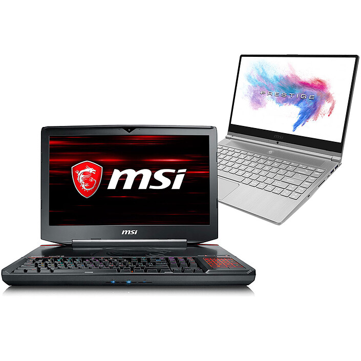 MSI GT83 8RG-028FR Titan + MSI PS42 8M-283XFR OFFERT !