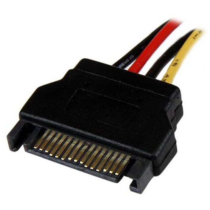 Avis StarTech.com Câble adaptateur d'alimentation SATA vers Molex (LP4) - F/M - 30 cm