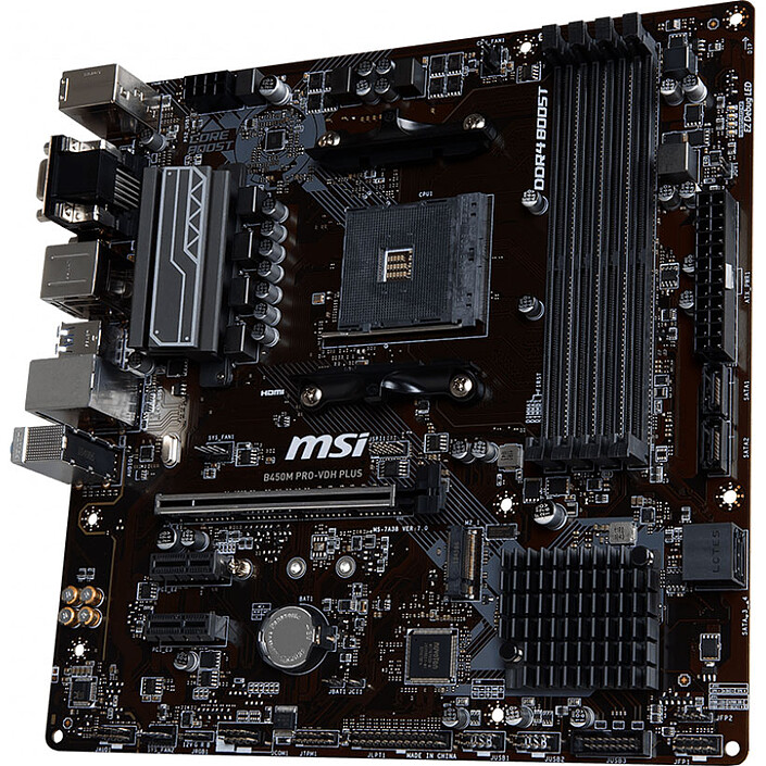 Acheter MSI B450M PRO-VDH PLUS