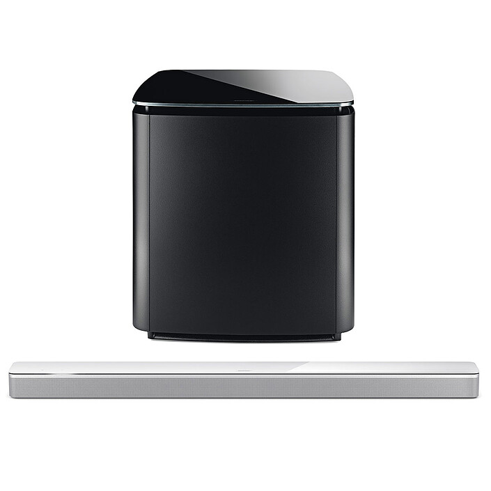 Bose Soundbar 700 Arctique + Bass Module 700 Noir