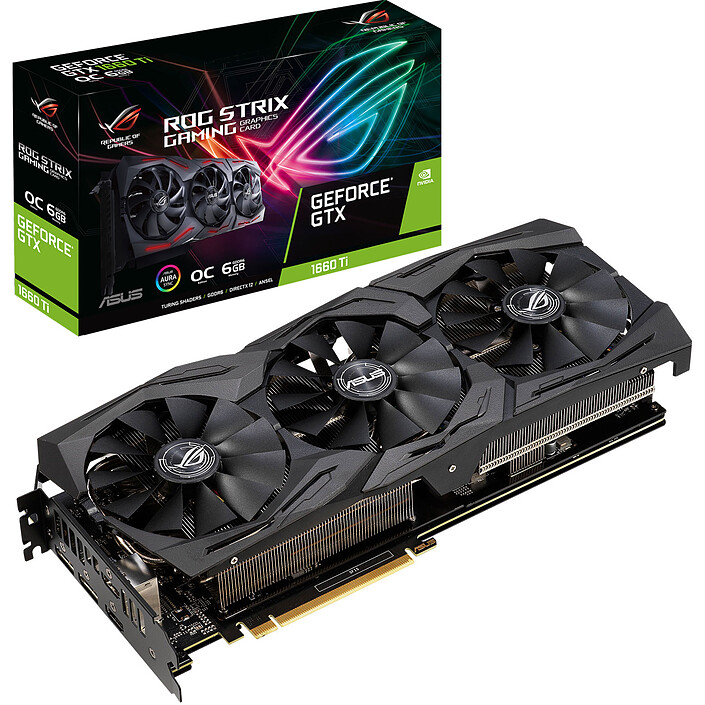 ASUS GeForce GTX 1660 Ti ROG-STRIX-GTX1660TI-O6G-GAMING