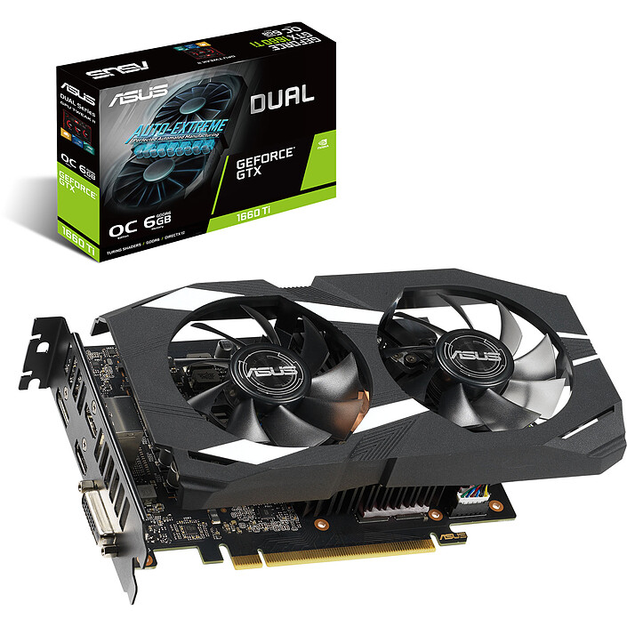 ASUS GeForce GTX 1660 Ti DUAL-GTX1660TI-O6G