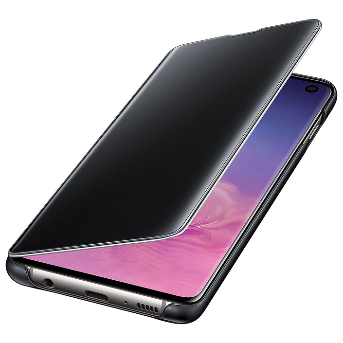 Avis Samsung Clear View Cover Noir Galaxy S10