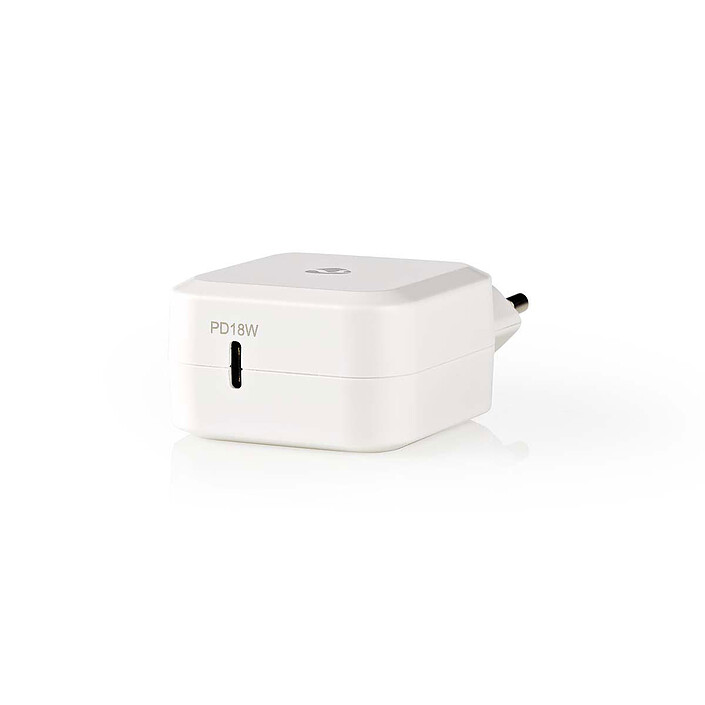 Avis Nedis Chargeur mural USB-C 18W (Blanc)
