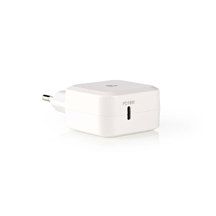 Nedis Chargeur mural USB-C 18W (Blanc)