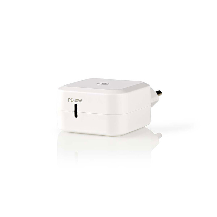Avis Nedis Chargeur mural USB-C 30W (Blanc)