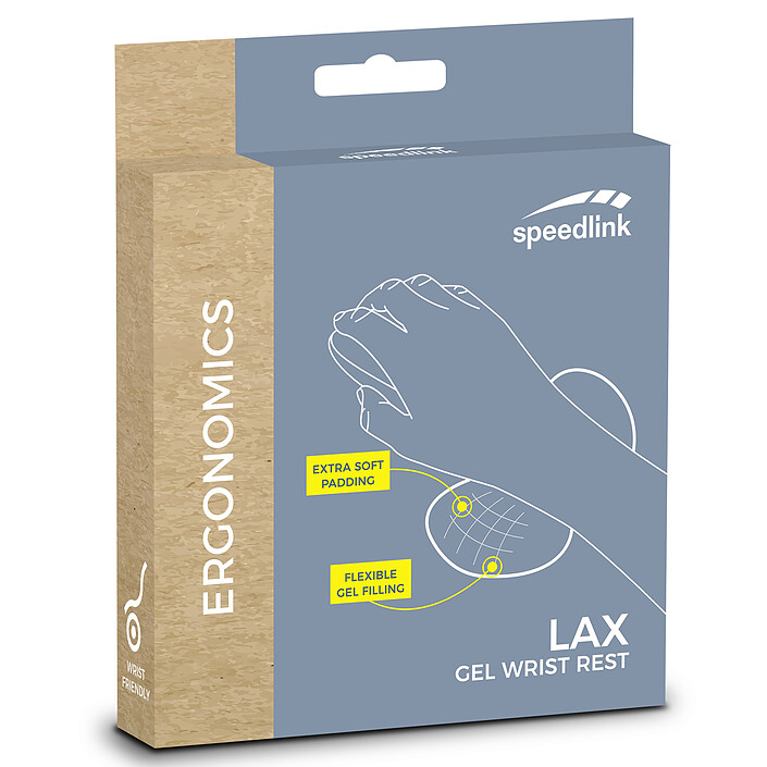 Acheter Speedlink Lax Gel Wrist Rest Noir