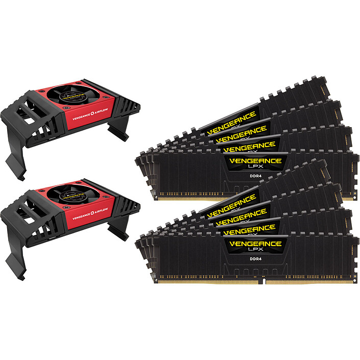 Corsair Vengeance LPX Serie Low Profile 128 GB (8x 16 GB) DDR4 4000 MHz CL19