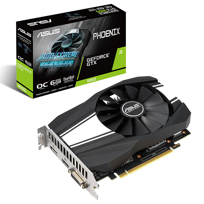 ASUS GeForce GTX 1660 PH-GTX1660-O6G