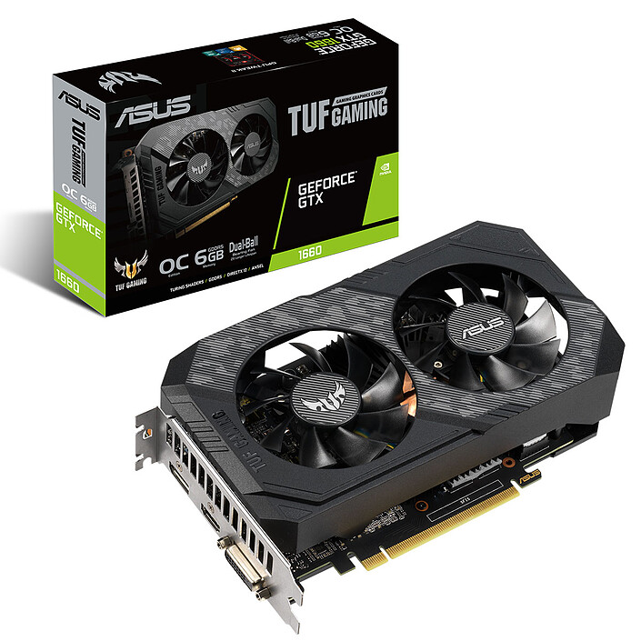 ASUS GeForce GTX 1660 TUF-GTX1660-O6G