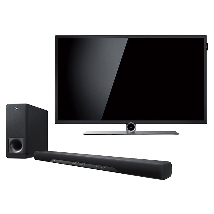 Loewe Bild 1.32 Noir + Yamaha ATS-2070
