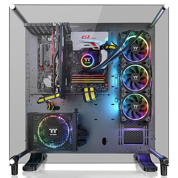 Thermaltake Core P5 Tempered Glass Ti Edition - Space Grey pas cher