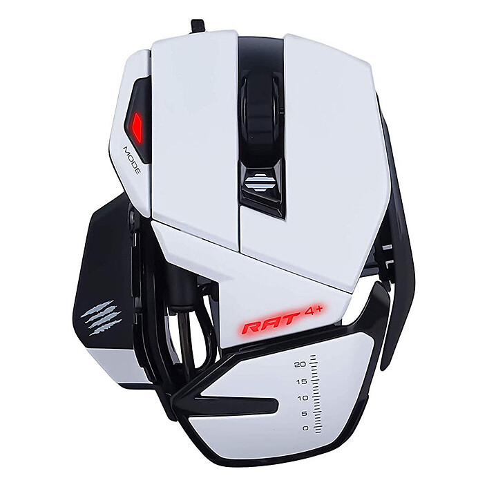 Mad Catz R.A.T. 4+ (RAT 4+) Blanc