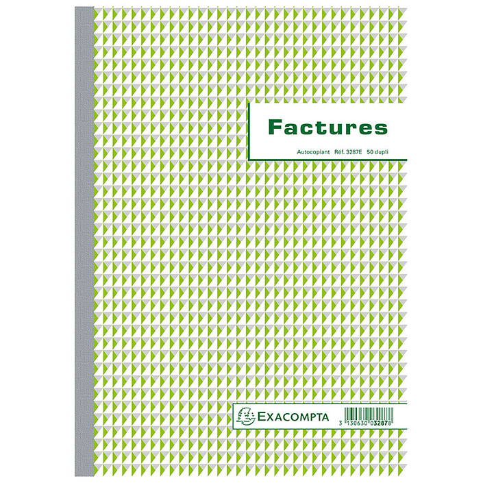 Exacompta Manifold Factures Dupli 29.7 x 21 cm