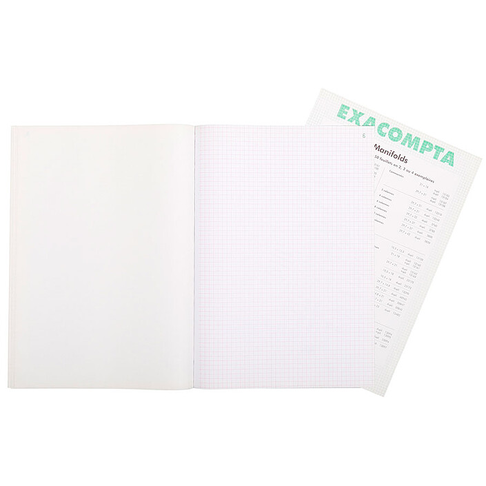 Avis Exacompta Manifold Quadrillé 5x5 Dupli 29.7 x 21 cm
