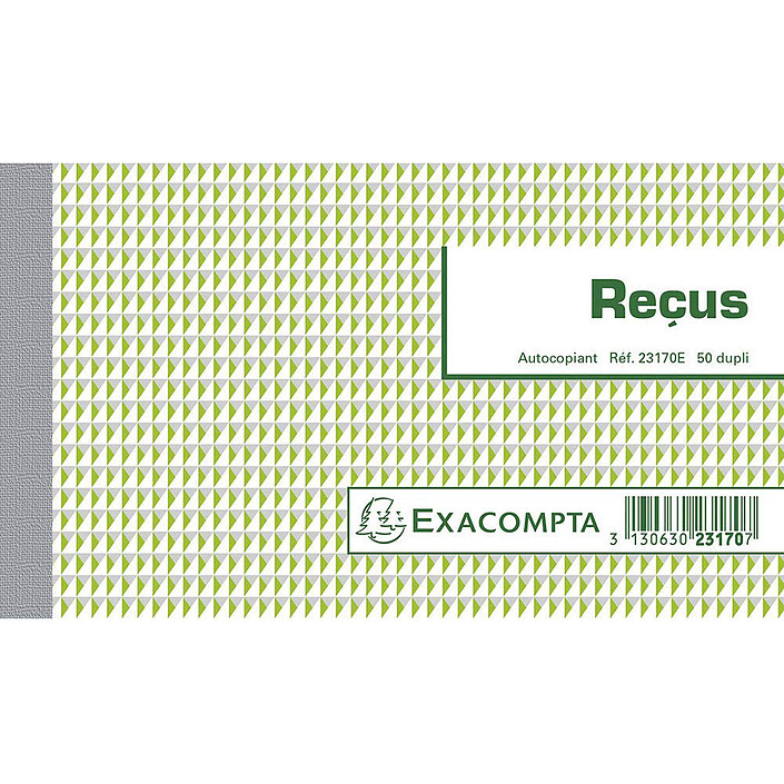 Exacompta Manifold Reçus 10.5 x 18 cm