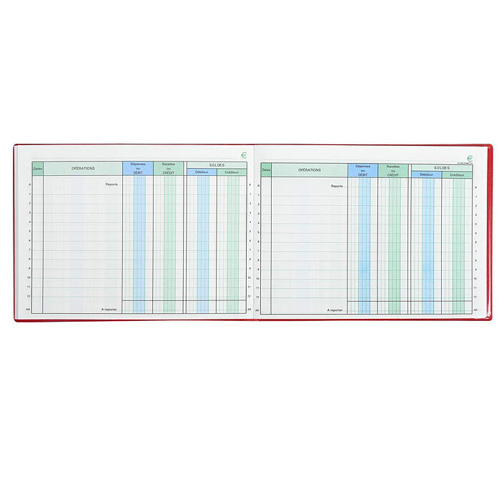 Exacompta Carnet de Position de Compte 11 x 15 cm pas cher