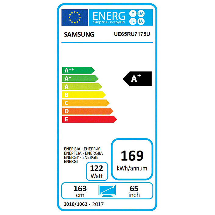 Samsung UE65RU7175U pas cher