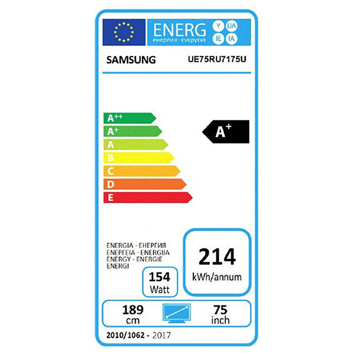 Samsung UE75RU7175U pas cher