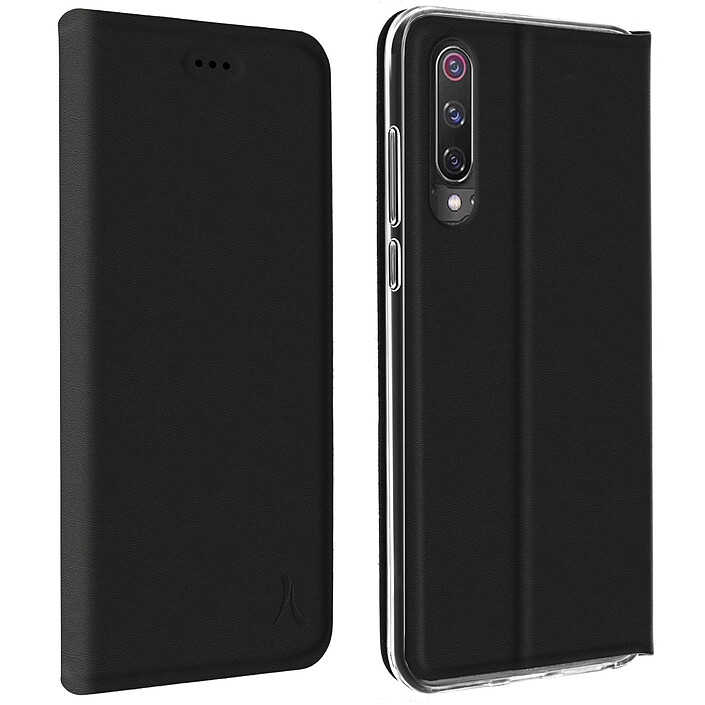 Akashi Etui Folio Porte Carte Noir Xiaomi Mi 9