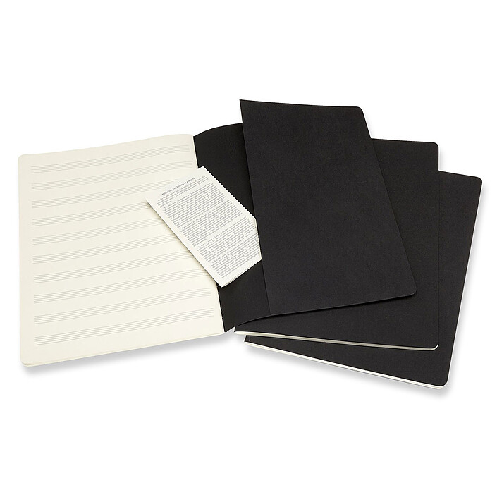 Avis Moleskine Musique XL Noir
