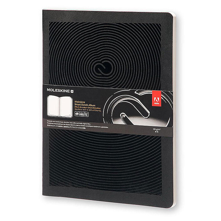 Moleskine Smart Sketch Album XL Plain Noir