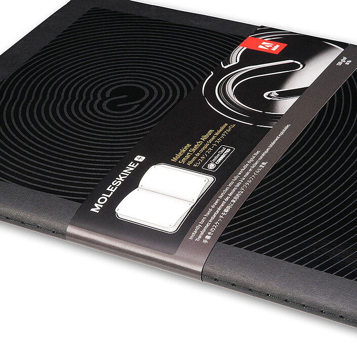 Acheter Moleskine Smart Sketch Album XL Plain Noir